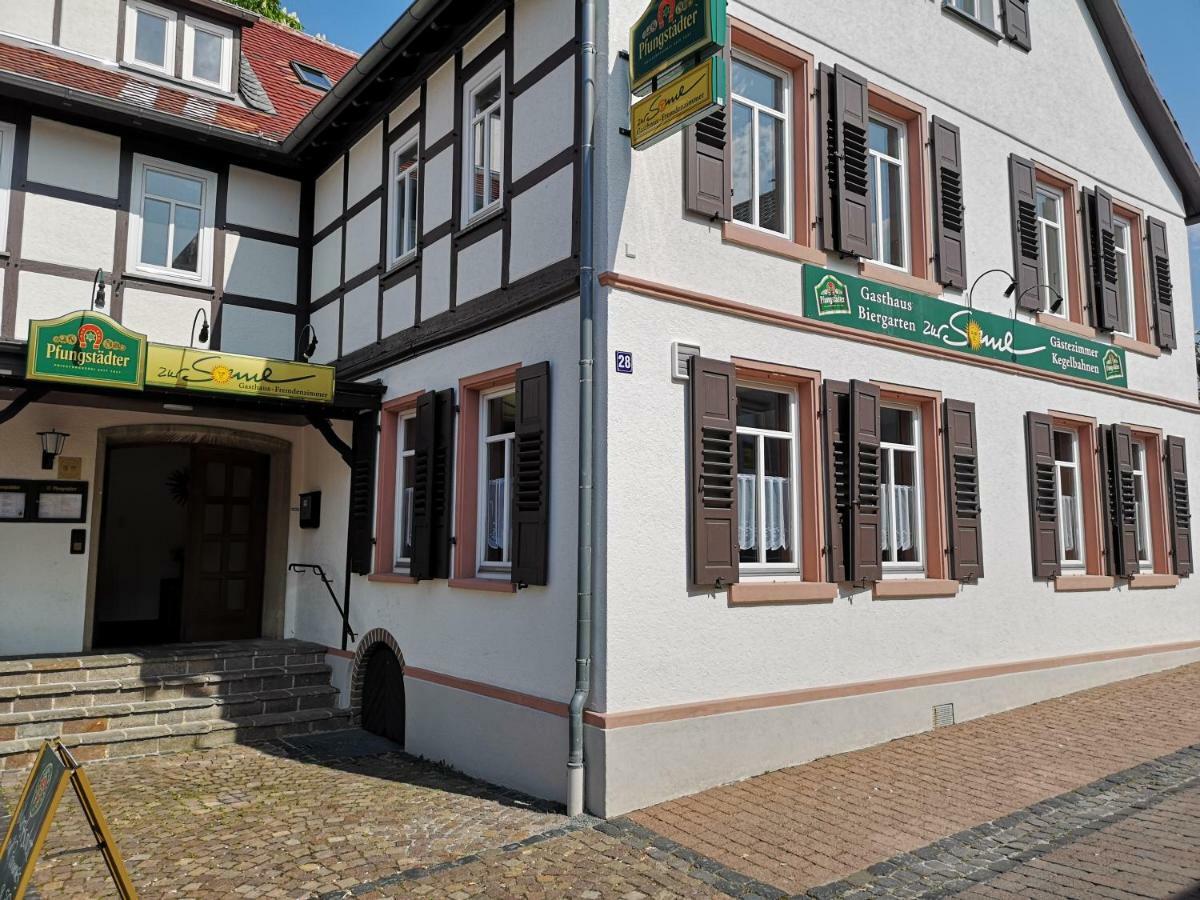 Zur Sonne Hotel Alsbach-Hahnlein Exterior photo
